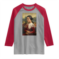 Madam CJ Walker Mona Lisa Raglan Shirt Black History Month Gift - Wonder Print Shop