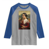 Madam CJ Walker Mona Lisa Raglan Shirt Black History Month Gift - Wonder Print Shop