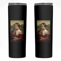 Madam CJ Walker Mona Lisa Skinny Tumbler Black History Month Gift - Wonder Print Shop