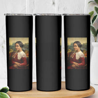 Madam CJ Walker Mona Lisa Skinny Tumbler Black History Month Gift - Wonder Print Shop