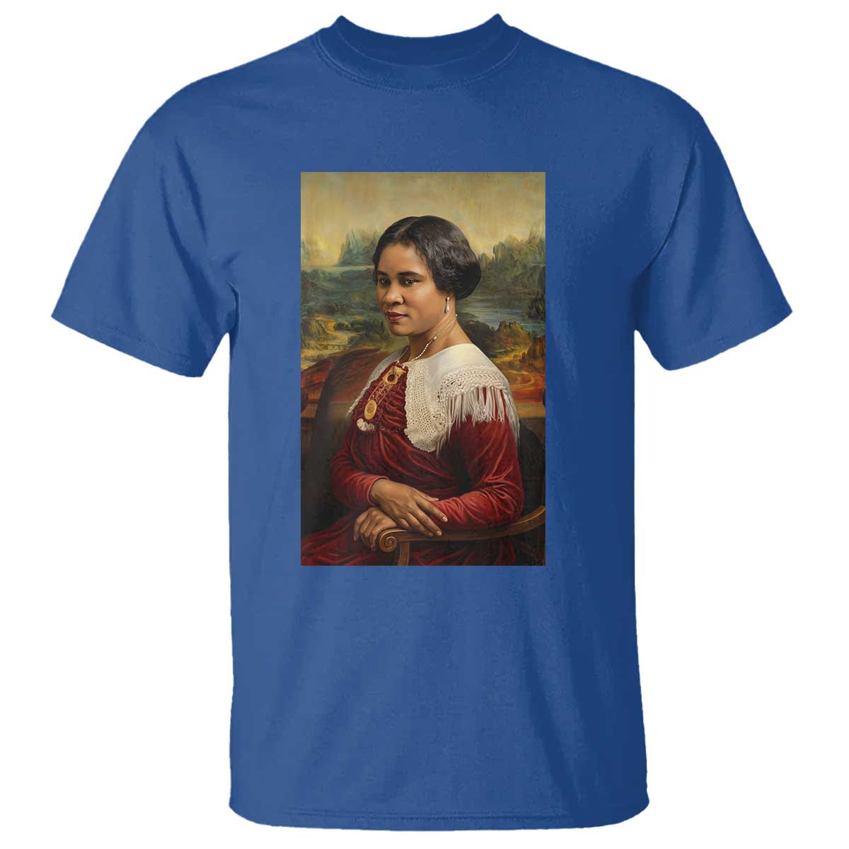 Madam CJ Walker Mona Lisa T Shirt Black History Month Gift - Wonder Print Shop