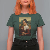 Madam CJ Walker Mona Lisa T Shirt For Women Black History Month Gift - Wonder Print Shop