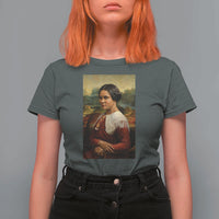 Madam CJ Walker Mona Lisa T Shirt For Women Black History Month Gift - Wonder Print Shop