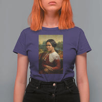 Madam CJ Walker Mona Lisa T Shirt For Women Black History Month Gift - Wonder Print Shop