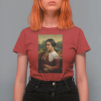 Madam CJ Walker Mona Lisa T Shirt For Women Black History Month Gift - Wonder Print Shop