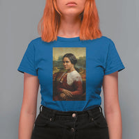 Madam CJ Walker Mona Lisa T Shirt For Women Black History Month Gift - Wonder Print Shop