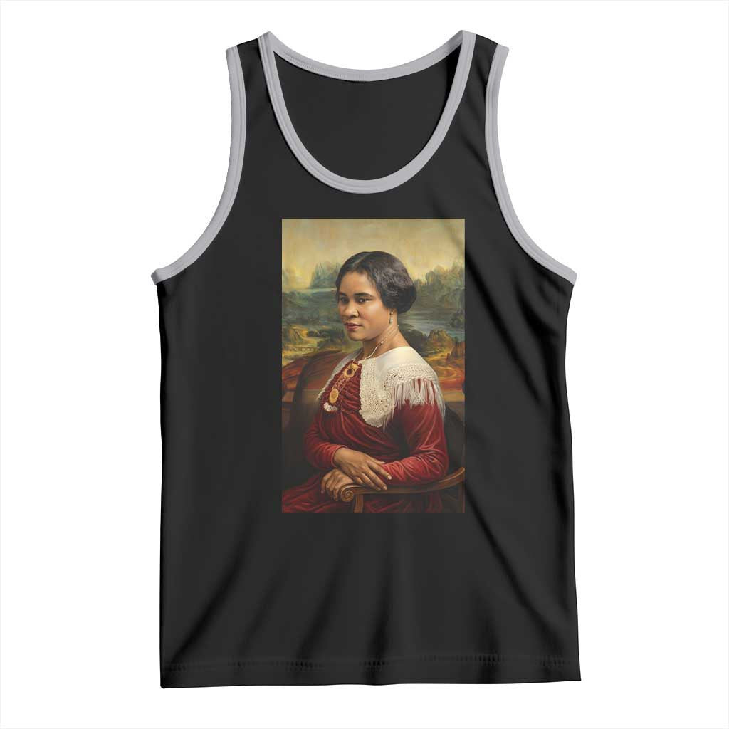 Madam CJ Walker Mona Lisa Tank Top Black History Month Gift - Wonder Print Shop