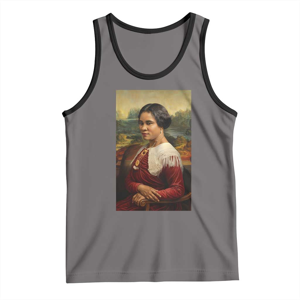 Madam CJ Walker Mona Lisa Tank Top Black History Month Gift - Wonder Print Shop