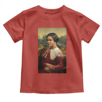 Madam CJ Walker Mona Lisa Toddler T Shirt Black History Month Gift - Wonder Print Shop