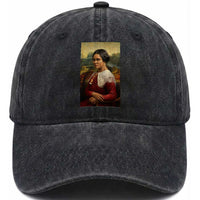 Madam CJ Walker Mona Lisa Washed Cotton Baseball Cap Black History Month Gift