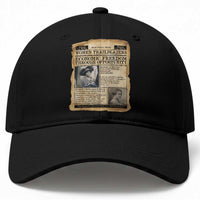 Madam CJ Walker Vintage Newspaper Style Baseball Cap Economic Freedom Through Opportunity