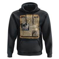 Madam CJ Walker Vintage Newspaper Style Hoodie Economic Freedom Through Opportunity - Wonder Print Shop