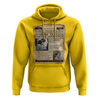 Madam CJ Walker Vintage Newspaper Style Hoodie Economic Freedom Through Opportunity - Wonder Print Shop