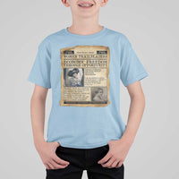 Madam CJ Walker Vintage Newspaper Style T Shirt For Kid Economic Freedom Through Opportunity - Wonder Print Shop