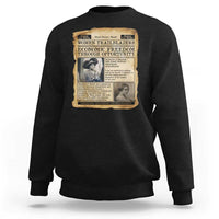 Madam CJ Walker Vintage Newspaper Style Sweatshirt Economic Freedom Through Opportunity - Wonder Print Shop