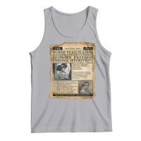 Madam CJ Walker Vintage Newspaper Style Tank Top Economic Freedom Through Opportunity - Wonder Print Shop