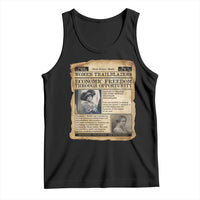 Madam CJ Walker Vintage Newspaper Style Tank Top Economic Freedom Through Opportunity - Wonder Print Shop