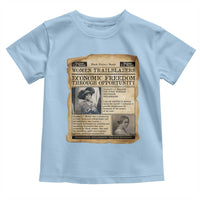 Madam CJ Walker Vintage Newspaper Style Toddler T Shirt Economic Freedom Through Opportunity - Wonder Print Shop