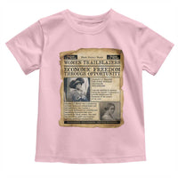 Madam CJ Walker Vintage Newspaper Style Toddler T Shirt Economic Freedom Through Opportunity - Wonder Print Shop