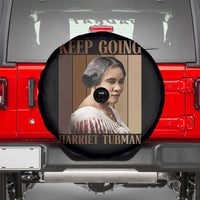 Madam CJ Walker Keep Going Retro Poster Spare Tire Cover Black History Month Gift - Wonder Print Shop