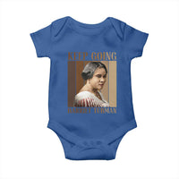 Madam CJ Walker Keep Going Retro Poster Baby Onesie Black History Month Gift - Wonder Print Shop