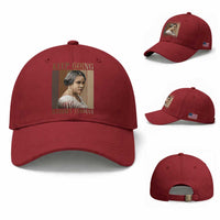 Madam CJ Walker Keep Going Retro Poster Baseball Cap Black History Month Gift