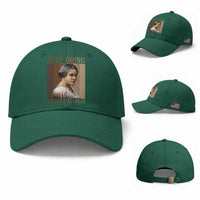 Madam CJ Walker Keep Going Retro Poster Baseball Cap Black History Month Gift