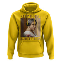 Madam CJ Walker Keep Going Retro Poster Hoodie Black History Month Gift - Wonder Print Shop