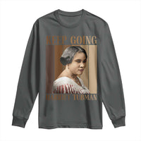 Madam CJ Walker Keep Going Retro Poster Long Sleeve Shirt Black History Month Gift - Wonder Print Shop