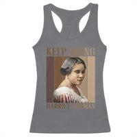 Madam CJ Walker Keep Going Retro Poster Racerback Tank Top Black History Month Gift - Wonder Print Shop