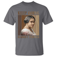 Madam CJ Walker Keep Going Retro Poster T Shirt Black History Month Gift - Wonder Print Shop