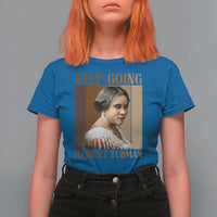 Madam CJ Walker Keep Going Retro Poster T Shirt For Women Black History Month Gift - Wonder Print Shop