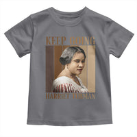 Madam CJ Walker Keep Going Retro Poster Toddler T Shirt Black History Month Gift - Wonder Print Shop