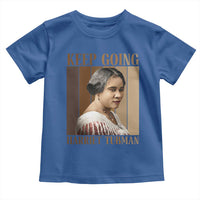 Madam CJ Walker Keep Going Retro Poster Toddler T Shirt Black History Month Gift - Wonder Print Shop