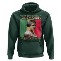 Madam CJ Walker Retro Sunset Hoodie Strong Black Woman Leader - Wonder Print Shop