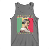 Madam CJ Walker Retro Sunset Tank Top Strong Black Woman Leader - Wonder Print Shop