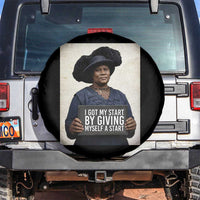 Madam CJ Walker Quote Spare Tire Cover I Got My Start By Giving Myself A Start - undefined