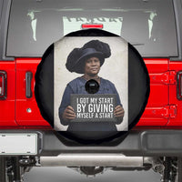 Madam CJ Walker Quote Spare Tire Cover I Got My Start By Giving Myself A Start - undefined