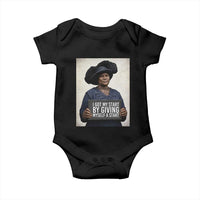 Madam CJ Walker Quote Baby Onesie I Got My Start By Giving Myself A Start - Wonder Print Shop
