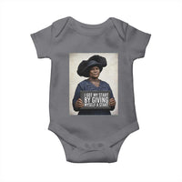 Madam CJ Walker Quote Baby Onesie I Got My Start By Giving Myself A Start - Wonder Print Shop