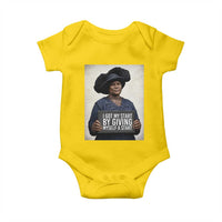 Madam CJ Walker Quote Baby Onesie I Got My Start By Giving Myself A Start - Wonder Print Shop