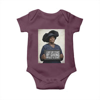 Madam CJ Walker Quote Baby Onesie I Got My Start By Giving Myself A Start - Wonder Print Shop