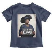 Madam CJ Walker Quote Toddler T Shirt I Got My Start By Giving Myself A Start - Wonder Print Shop