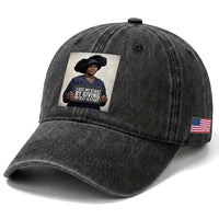 Madam CJ Walker Quote Washed Cotton Baseball Cap I Got My Start By Giving Myself A Start