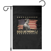 Build Like Madam CJ Walker Garden Flag Black History Month Gift - Wonder Print Shop