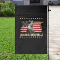 Build Like Madam CJ Walker Garden Flag Black History Month Gift - Wonder Print Shop