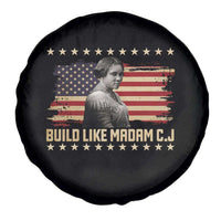 Build Like Madam CJ Walker Spare Tire Cover Black History Month Gift - Wonder Print Shop