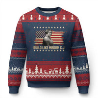 Build Like Madam CJ Walker Ugly Christmas Sweater Black History Month Gift - Wonder Print Shop