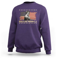 Build Like Madam CJ Walker Sweatshirt Black History Month Gift - Wonder Print Shop
