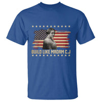 Build Like Madam CJ Walker T Shirt Black History Month Gift - Wonder Print Shop